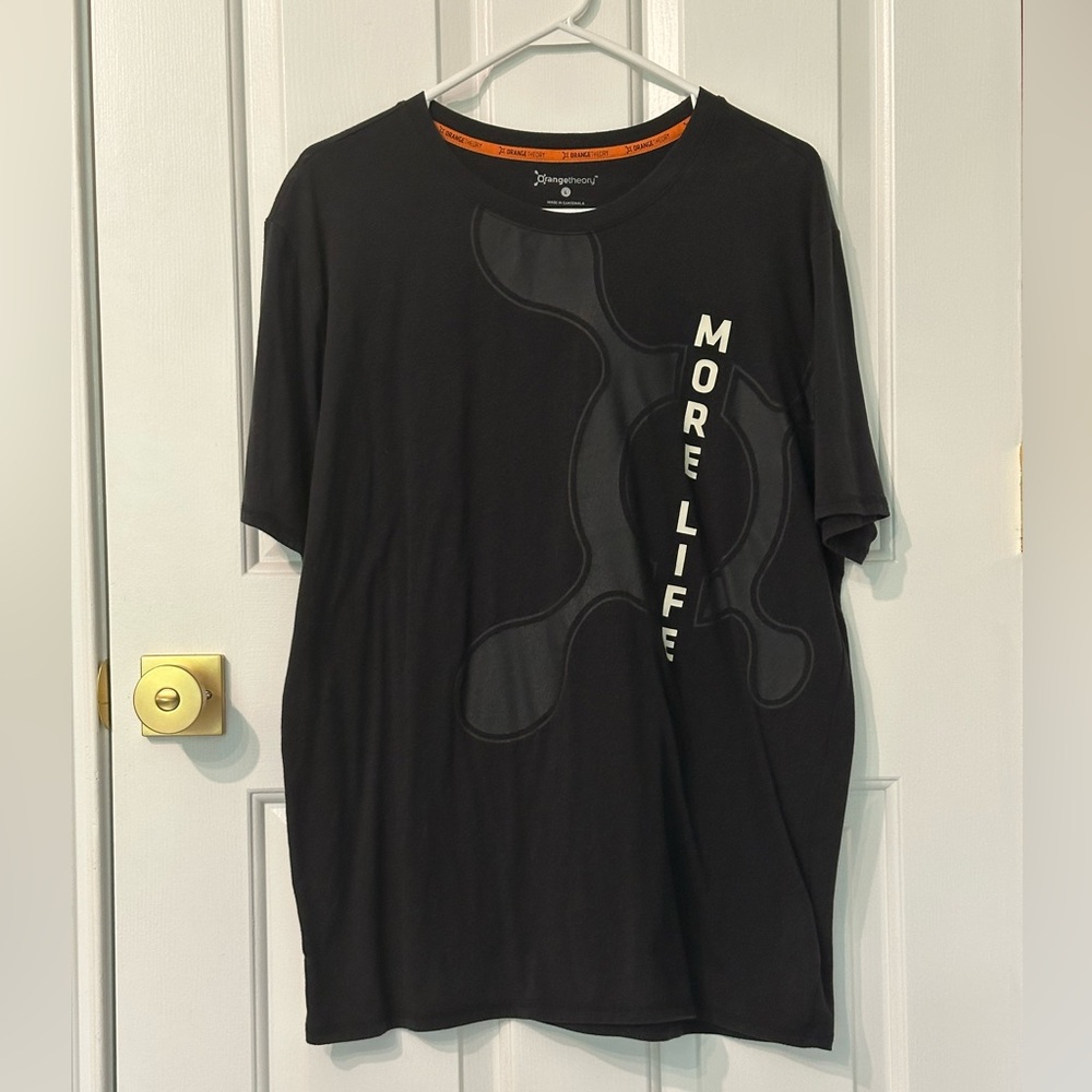 Orangetheory Black 'More Life' Tee - Picture 1 of 2